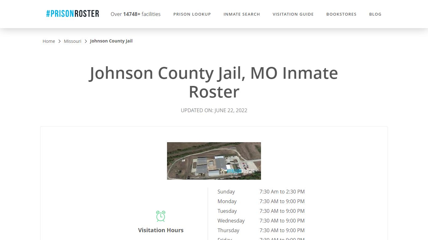 Johnson County Jail, MO Inmate Roster - Prisonroster